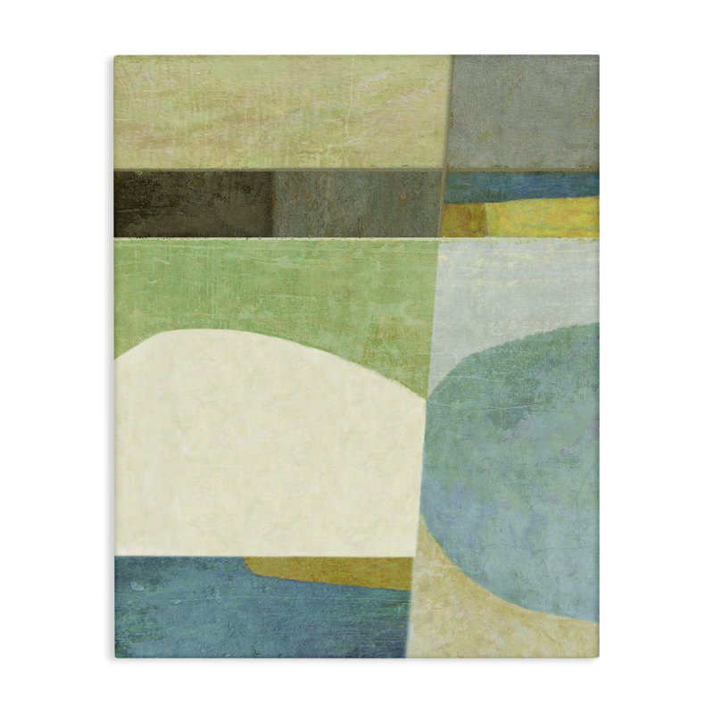 «Subtle Shapes Collage» par Suzanne Nicoll, H 30 po x l 24 po x P 1,5 po