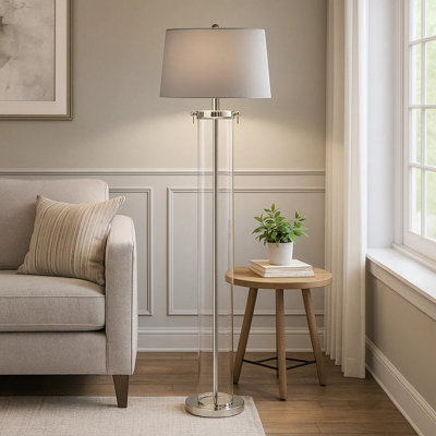 Seben Nickel Floor Lamp