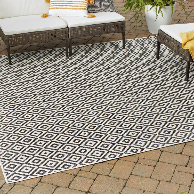 Jill Zarin Costa Rica Outdoor Rug, Square 12'