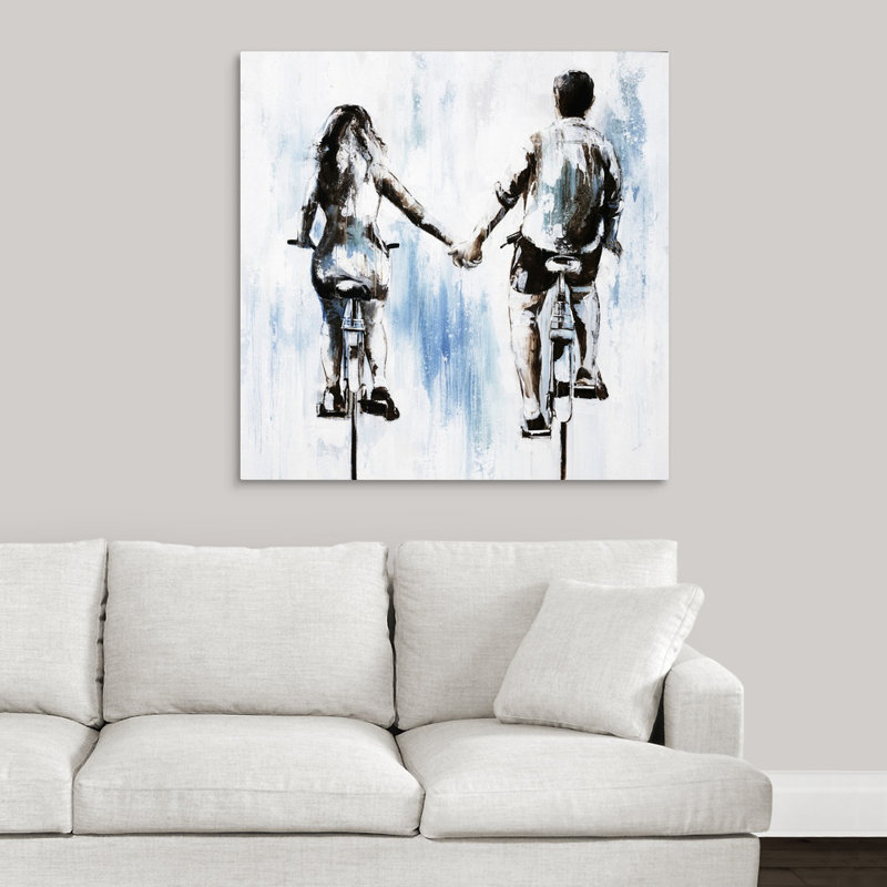 « se déporter sur », peinture sur toile, Toile tendue, H 36 po x l 36 po x p 1,25 po