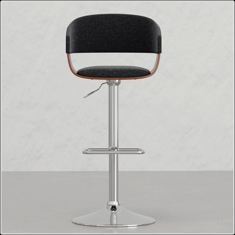 Adjustable Swivel Bar Stool