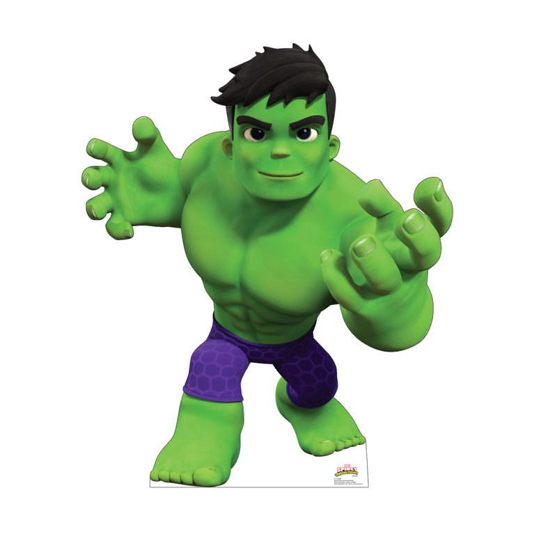 Support en carton Hulk