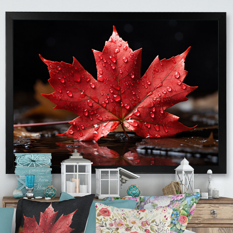 Canada Canada Pride III, H 16 po x l 32 po x P 1 po, Noir