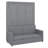 Wall-Mounted Full-Size Murphy Bed Featuring A Plush Cushion