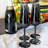 4 Piece Matte Bottom Champagne Flutes