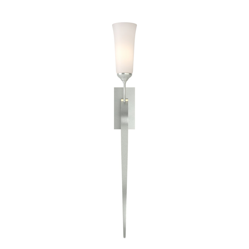 Sweeping Taper 1 - Light Dimmable Wallchiere, Vintage Platinum