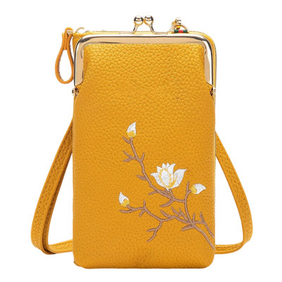 wallet  purse Women Sling -Body Wallet With Mobile Cell Phone Small Crossbody Purses For Women