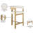 Romeo Hermi Vegan Leather Counter Stool-864766889-858767806