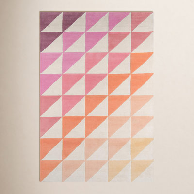 Glory Hand Tufted Wool Geometric Indoor Rug