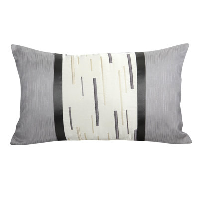  Housse de coussin lombaire brodée Luxury