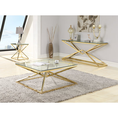 Ensemble de 3 tables basses