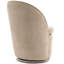 Fauteuil d'appoint rembourré pivotant avec dossier haut-1629528275