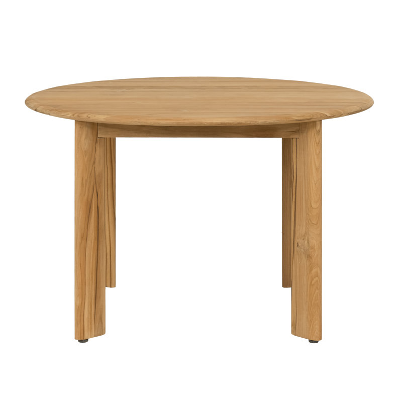 Leo Round Table Teak Wood