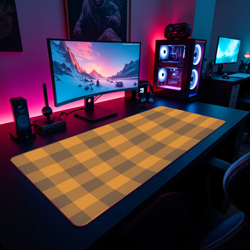 Polyester Desk Pad, 23.6x13.8