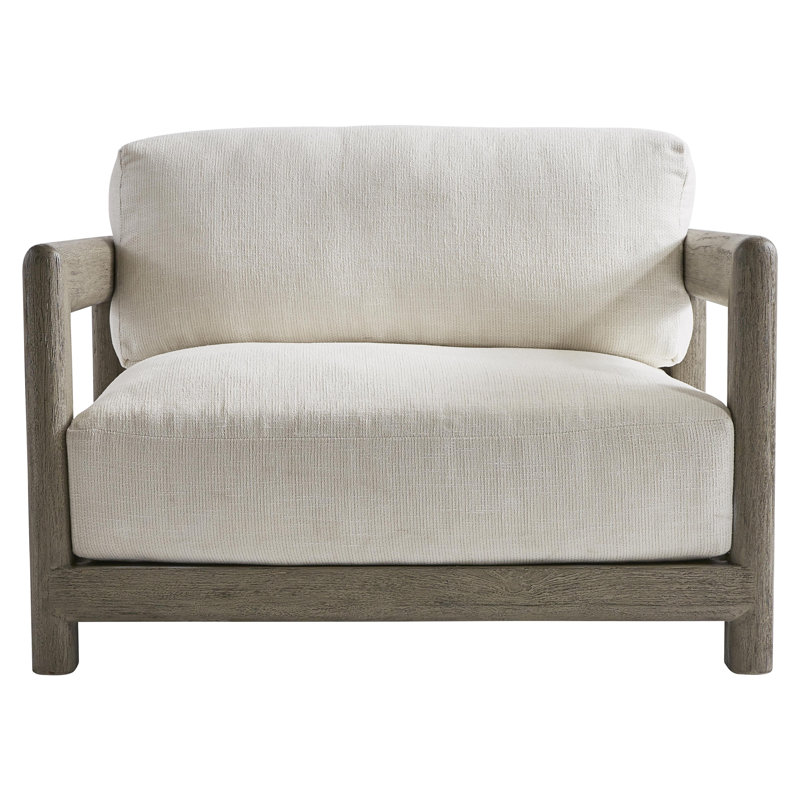 Montaigne Patio Chair with Cushions, Canvas Granite Sunbrella® Canvas