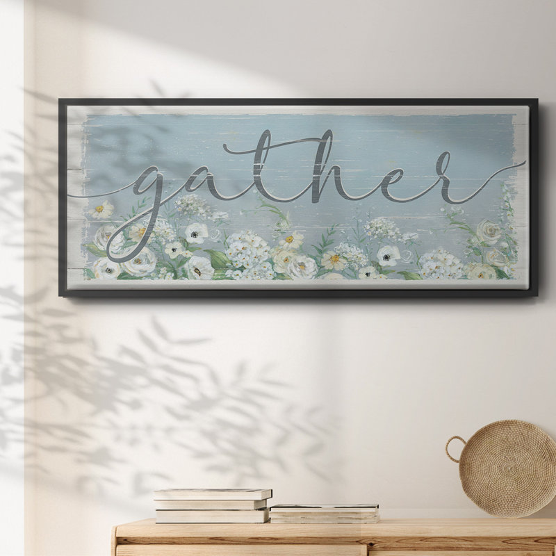 Gather Garden- Framed Canvas