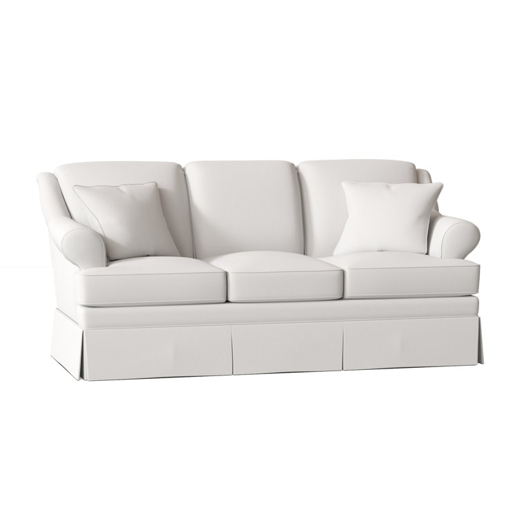 Connor 73" Rolled Arm Sofa with Reversible Cushions