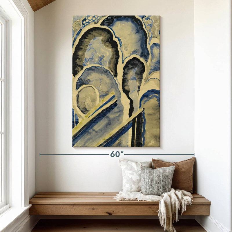 Avery Blue No. 1, 51" H x 34" W