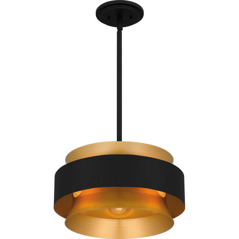 Luminaire suspendu 3 lumières noir terre
