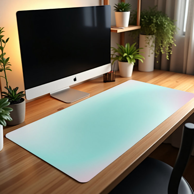 Polyester Desk Pad, 23.6x13.8
