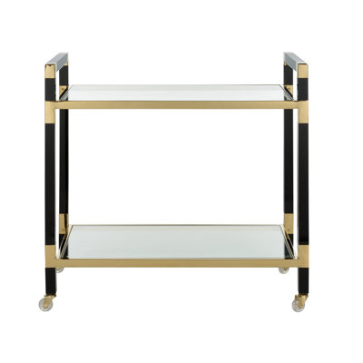 Acrylic Bar Cart by Chelsea House