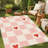 Checkered Heart Area Rug, Soft And Lightweight, Suitable For All Seasons, Easy To Maintain And Easy To Clean, Machine Washable Carpet Floor Mat, Suitable For Living Room, Bedroom, Hallway, Balcony, Office, Room Decor, Home Decor, Outdoor Decor-1751440465