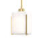 Exos 1 - Light Single Cylinder Pendant with Opal Shade-184181498-184181484