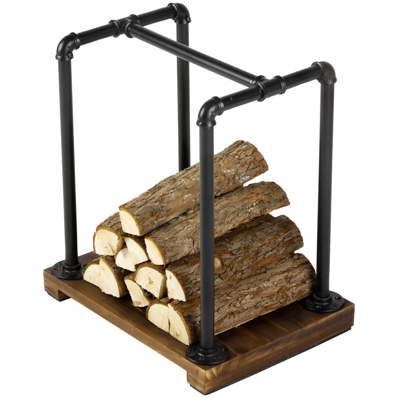 Faryn 30 cm W Indoor Firewood Log Holder Rack
