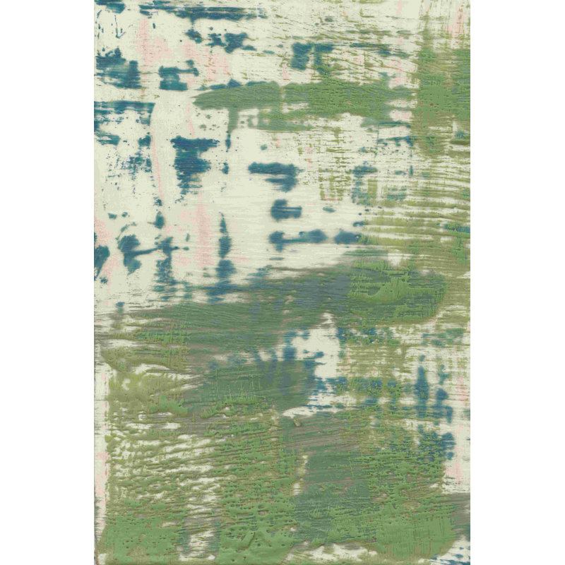 " Cool Blue I " by Jennifer Goldberger, 48" H x 32" W  