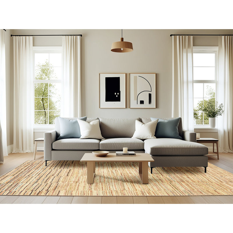 Okanogan Abstract Indoor Rug, Rectangle 6' x 9'