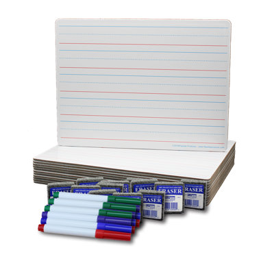 Lap Board Melamine Reversible Magnetic Mini - Up To 2' Whiteboard