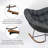 Gifty Powder Coated Steel Outdoor Chair-1976488712