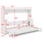 Lit escamotable avec élévateur hydraulique et bureau-1485979369-1485979368