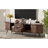 Mid-Century Modern TV Stand For 80" TV, Entertainment Center With Storage For Living Room, Bedroom, Media Console Table With 2 Drawers