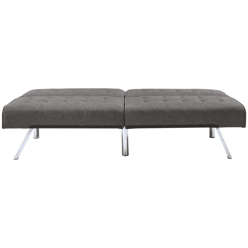Carrye Twin 71'' Upholstered Convertible Sofa