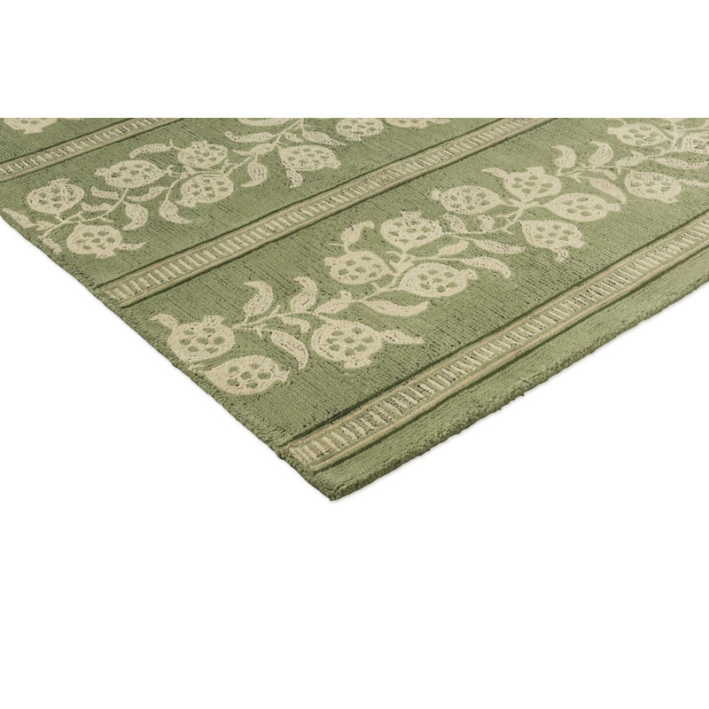 Hand Tufted Wool Area Rug, Rectangle 8'2" x 11'6"