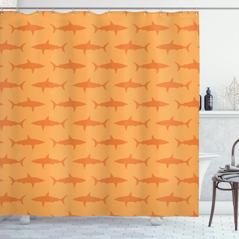 Shower Curtain with Hooks Included