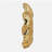 S/2 Gold Rose Hanging Wall Accents