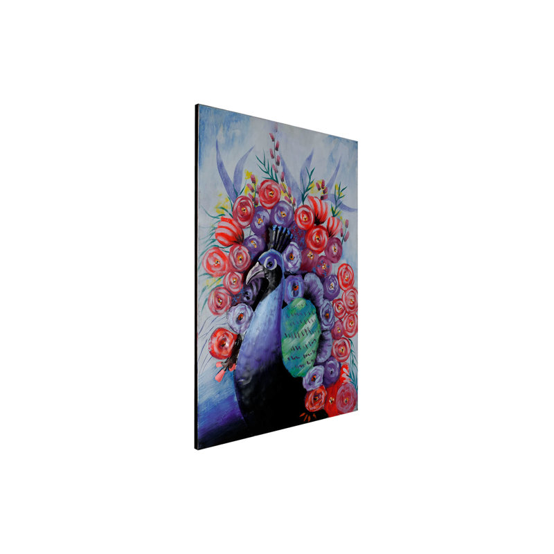 Handmade Traditional Animals Wall Decor on Metal