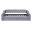 Lit de jour simple rembourré avec accoudoirs de rangement et port USB, gris-1515468134