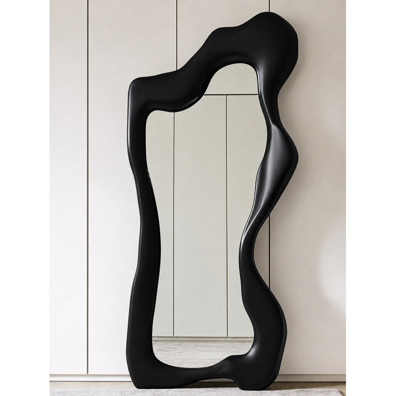 Solid Wood Freestanding Mirror