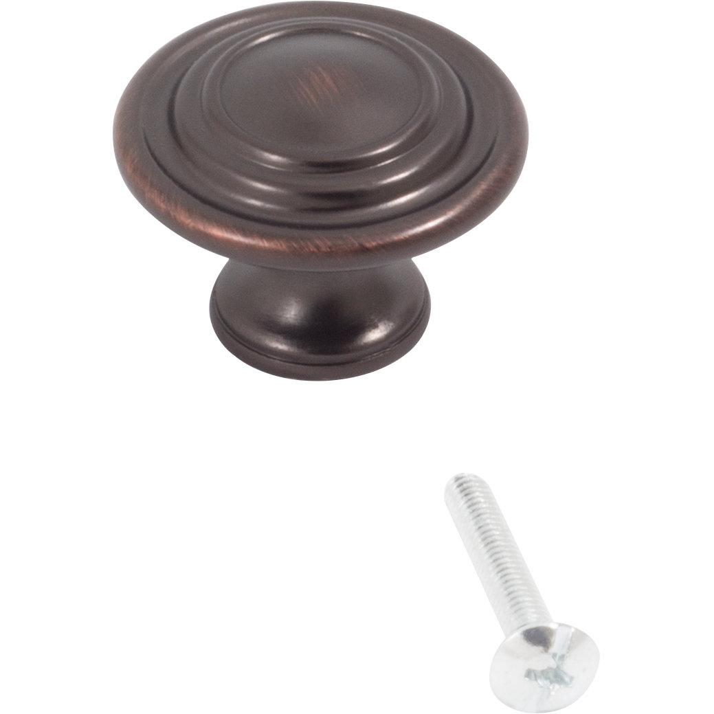 Charlotte 1 3/8" Diameter Mushroom Knob Stone Harbor Hardware 