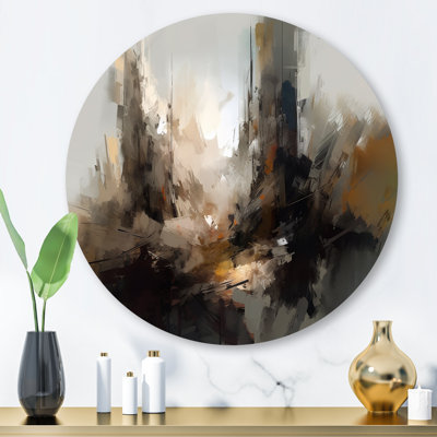" Abstract Delicate Brushstroke Painting IV "
