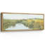 Peaceful Countryside River with Golden Fields-125011858-125011859
