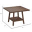 Table de rassemblement brune