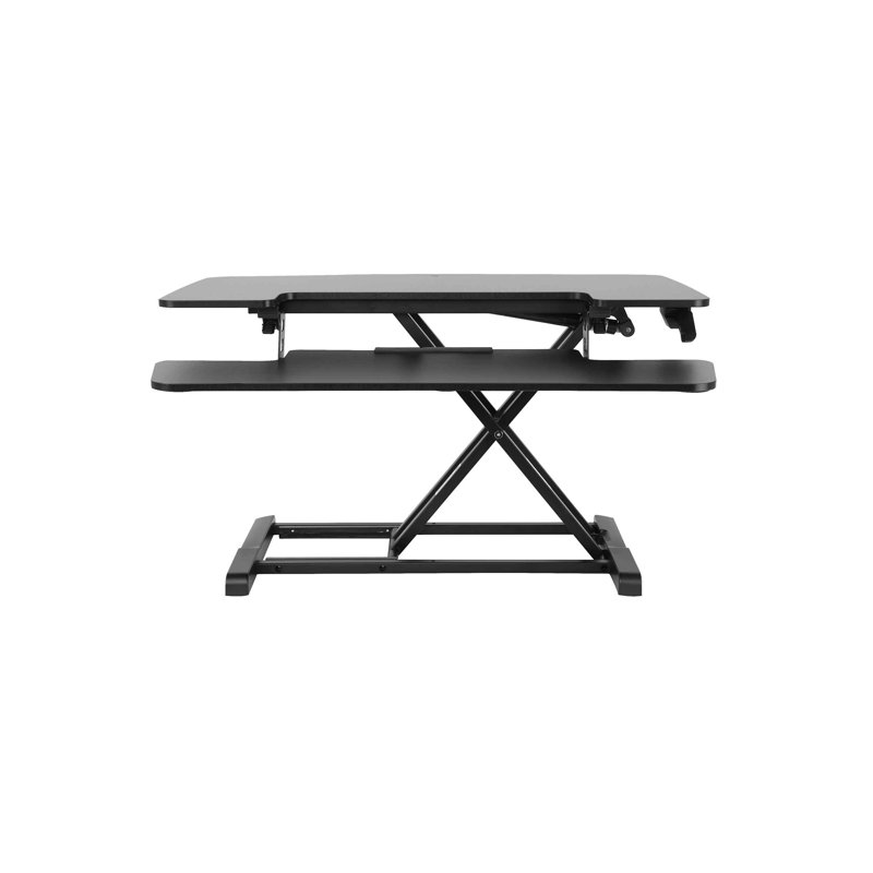 Adjustable Metal Base Standing Desk Converter, 50.5cm H x 88cm W x 41.5cm D