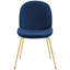 Chaise de salle à manger Scoop Gold-1247366983