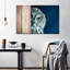 Peeking Owl - impression sur toile tendue-2030102521
