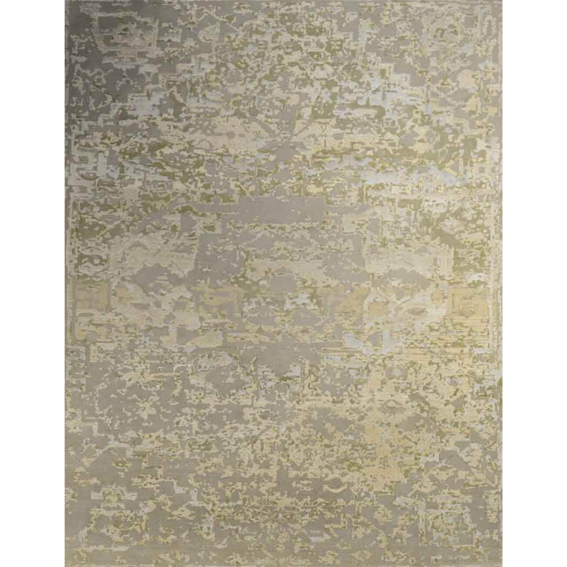 Contemporary Hand Knotted Abstract Indoor Rug