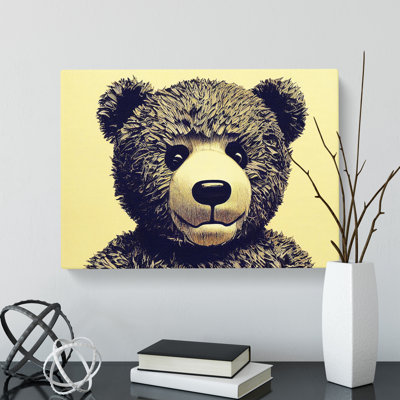 Ideal Teddy Bear - Wrapped Canvas